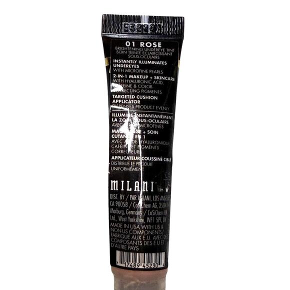 Milani Conceal & Perfect Face Lift Collection Undereye Brightener 01 Rose .2FLOZ - Picture 3 of 7